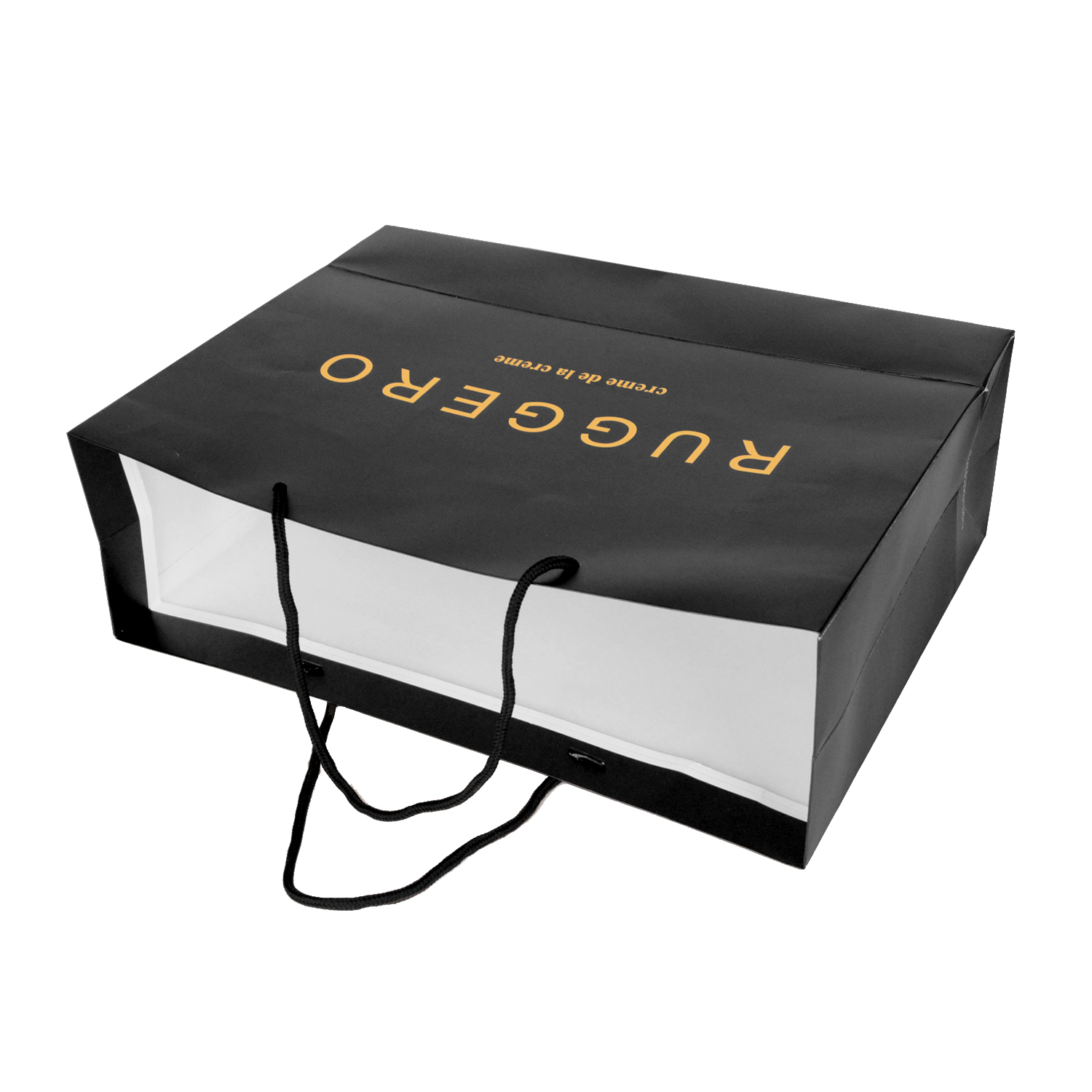 Fashionale style boutique paper shopping bag